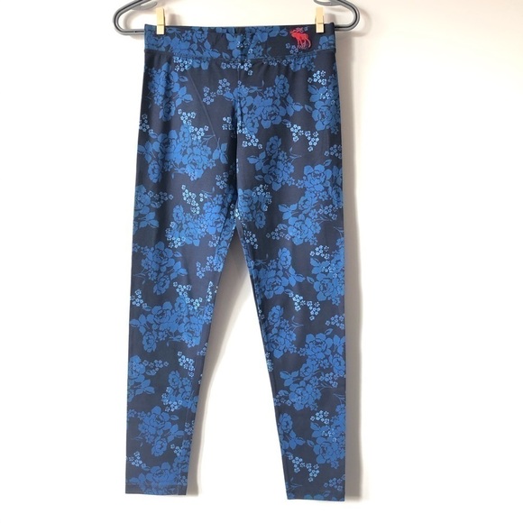 𝅺NWOT Abercrombie & Fitch Blue Legging - Picture 1 of 6